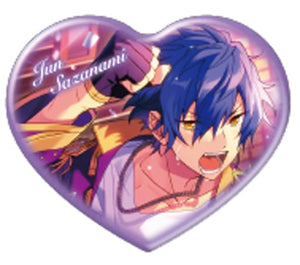 Jun Sazanami Ensemble Stars! Heart Can Badge Beta Vol.1 Can Badge [USED]