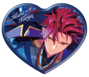 Kurou Kiryu Ensemble Stars! Heart Can Badge Beta Vol.4 Can Badge [USED]