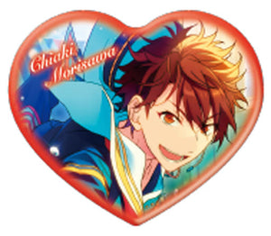 Chiaki Morisawa Ensemble Stars! Heart Can Badge Beta Vol.5 Can Badge [USED]