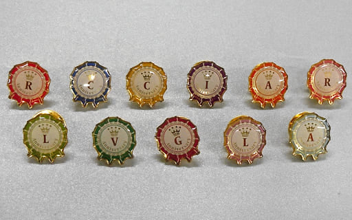 Otoya Ittoki , etc. Uta no Prince Sama Prince Cat ENJOY PICNIC Trading Anniversary Pins 3rd Anniversary Ver. All 11 Types Set Lapel Pin [USED]