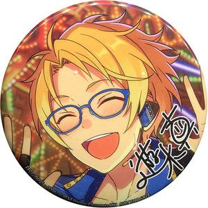 Makoto Yuuki Ensemble Stars! Album Series Trickstar Round Can Badge for Each Character CD Animate Purchase Privilege Can Badge [USED]