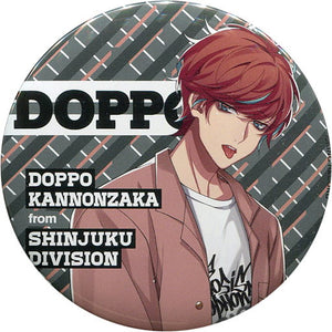 Doppo Kannonzaka Hypnosis Mic -Division Rap Battle- Trading Tin Badge Hypnosis Microphone Base Ver. Official Store Hypnosis Microphone Base Limited Can Badge [USED]