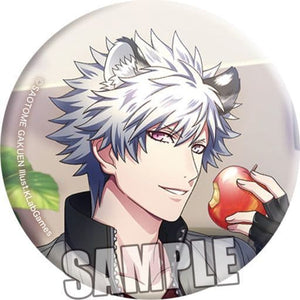 Ranmaru Kurosaki Uta no Prince Sama Shining Live Trading Tin Badge Cool & Pop Animals Another Shot Ver. Can Badge [USED]