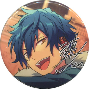 Sazanami Jun Ensemble Stars! Round Can Badge for Each Character Ensemble Stars! Album Series Eden animate Purchase Benefit Animate, Frontier Works Can Badge [USED]