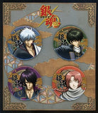 Gintoki Sakata, etc. Gintama Newly Drawn Can Badge Jump Festa 2020 Limited Set of 4 Can Badge [USED]