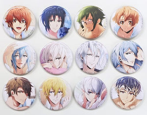 Gathering Can Badges 12 Set Idolish7 1st Photo Book Stella Worth Whole Volume Purchase Bonus Can Badge [USED]