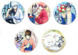 Gintoki Sakata, etc. Gintama Hologram Can Badge 5 Piece Set ANIPLEX+ Limited Blu-ray Box Gintama Season 1 Purchase Bonus Can Badge [USED]