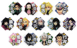 Zenitsu Agatsuma, etc. Demon Slayer: Kimetsu no Yaiba Cheering Acrylic Badge All 13 Types Set Badge [USED]