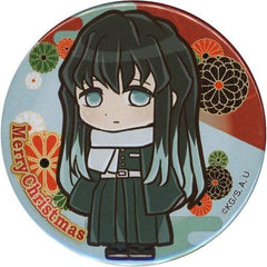 Muichirou Tokitou Christmas Demon Slayer: Kimetsu no Yaiba Newly Drawn Can Badge Preroll Limited Menu Order Benefits Can Badge [USED]