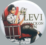 Levi Ackerman Attack on Titan Can Badge Set Animejapan 2015 Limited Venue Limited Purchase Benefits Can Badge [USED]