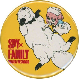 Anya Forger Bond Forger SPY x FAMILY Trading Tin Badge Tower Records Limited Can Badge [USED]