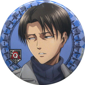 Levi Ackerman Attack on Titan Can Badge Fujikyu Highland Can Badge [USED]