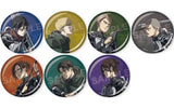 Mikasa Ackerman, etc. Attack on Titan Metallic Tin Badge Part 1 All 7 Types Set Can Badge [USED]