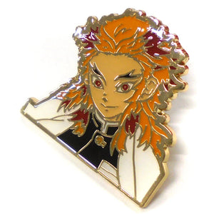 Kyojuro Rengoku Demon Slayer: Kimetsu no Yaiba Jump Shop Pins Collection Lapel Pin [USED]