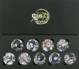 The Hashira Demon Slayer: Kimetsu no Yaiba Hashira Meeting & Butterfly Mansion Arc Key Visual Illustration Japanese Paper Can Badge Set of 9 Can Badge [USED]