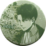 Levi Ackerman Facing Left Attack on Titan Original Can Badge Tokyo Station Pop-Up Store Limited Purchase Benefits Common to All Venues Can Badge [USED]