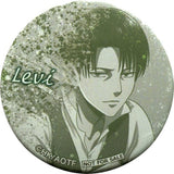 Levi Ackerman Facing Right Attack on Titan Original Can Badge Tokyo Station Pop-Up Store Limited Purchase Benefits Common to All Venues Can Badge [USED]