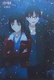 Ryogi Shiki & Kokuto Mikiya Newly Drawn Illustation B2 Tapestry Blu-ray/DVD The Garden of Sinners: Future Gospel Limited Edition Toranoana Purchase Bonus Tapestry [USED]