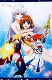 Nanoha & Fate & Hayate & Eins Newly Drawn Original B2 Tapestry Magical Girl Lyrical Nanoha A's Blu-ray BOX Toranoana Purchase Bonus Tapestry [USED]