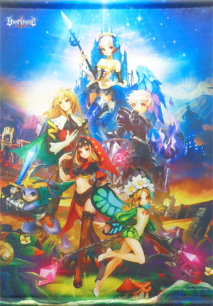 Gathering Original B2 Tapestry PS4/PS3/PS Vita Odin Sphere Leifthrasir Trader Purchase Bonus Tapestry [USED]