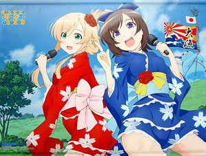 Usami Nanako & Kohinata Yukari Original Tapestry Blu-ray/DVD OVA Futsu no Joshikosei ga Locodol Yattemita Getchuya Whole Volumes Purchase Bonus Tapestry [USED]