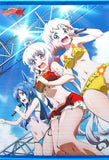 Tachibana Hibiki & Kazanari Tsubasa & Yukine Chris Newly Drawn B2 Tapestry Blu-ray/DVD Symphogear GX Toranoana Whole Volume Purchase Bonus Tapestry [USED]