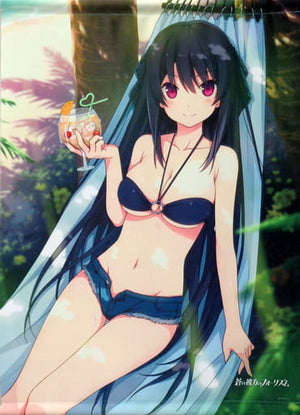 Tobisawa Misaki Swimsuit B2 Tapestry 2 Aokana: Four Rhythm Across the Blue C92 Goods Tapestry [USED]