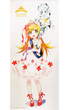 Oshino Shinobu & Q-bei Life-size Tapestry Puella Magi Madoka Magica x Monogatari Series MADOGATARI Exhibition Goods Tapestry [USED]