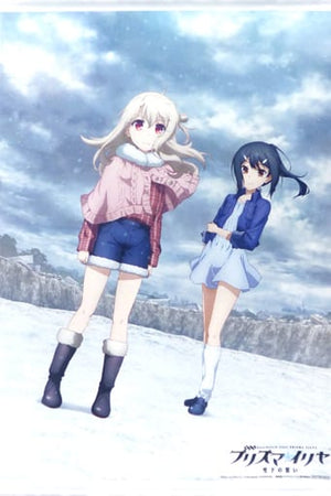 Miyu & Illya Newly Drawn B2 Tapestry Blu-ray/DVD Fate/kaleid liner Prisma Illya Vow in the Snow Toranoana Limied Edition Purchase Bonus Tapestry [USED]