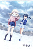 Miyu & Illya Newly Drawn B2 Tapestry Blu-ray/DVD Fate/kaleid liner Prisma Illya Vow in the Snow Toranoana Limied Edition Purchase Bonus Tapestry [USED]