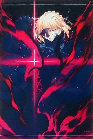 Saber Alter Mr.Takeuchi Takashi Illustration B2 Tapestry Fate/stay night: Heaven's Feel Fate/Grand Order Fes. 2018 -3rd Anniversary- Goods Tapestry [USED]