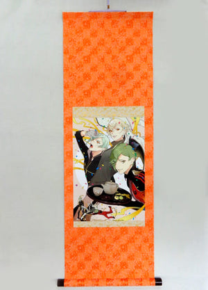 Hizamaru & Higekiri & Uguisumaru 1st Anniversary Celebration 4th Hanging Scroll Touken Ranbu -ONLINE- Tapestry [USED]