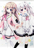 Niimi Sora & Kujo Miyako B2 Tapestry 9 -Nine- Sorairo Sorauta Soranooto character1 2018 Goods Tapestry [USED]