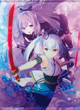 Suzakuin Tsubaki & Kaguya B2 Tapestry CD Kizuna Kirameku Koi Iroha -Tsubaki Renka- Kyoen no Mai Included Item Single Item Tapestry [USED]