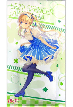 Sawamura Spencer Eriri Life-size Tapestry Saekano the Movie: Finale Lawson Loppi HMV & BOOKS Limited Goods Tapestry [USED]