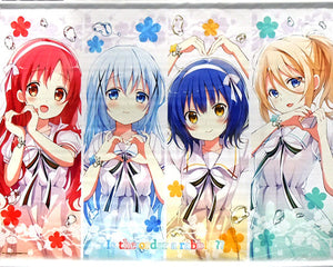 Chimame & Aoyama Blue Mountain Heart Pose B1 Tapestry Is the Order a Rabbit?? C97 Gpods Tapestry [USED]