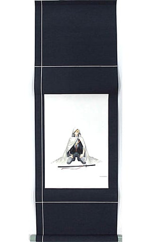 Yamanbagiri Kunihiro Tsumugi Woven Hanging Scroll C Type Touken Ranbu -Honmaru Exhibition- 2020 Tapestry [USED]