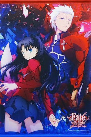 Tohsaka Rin,Archer B2 Tapestry Fate/stay night Unlimited Blade Works Blu-ray Disc Box Standard Edition Animate Puchase Bonus Tapestry [USED]