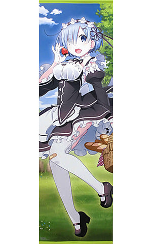 Rem Poyoyon Rock Illustration BIG Cosleeping Double Suede Tapestry Re:Zero ? Starting Life in Another World C98 Goods Tapestry [USED]