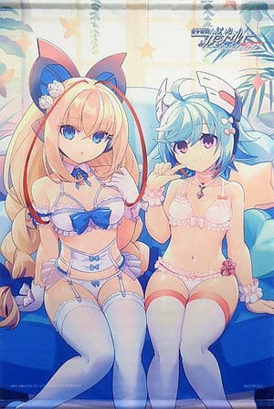 Lola & Morpho B2 Tapestry PS4 Soft Azure Striker Gunvolt Striker Pack Trader Purchase Bonus Tapestry [USED]