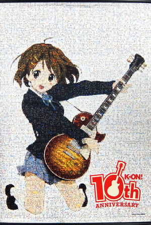 Hirasawa Yui 10th Anniversary Mosaic Art Tapestry K-On! Tapestry [USED]