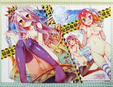 White & Stephanie Dora & Jibril B2 Tapestry No Game No Life MF Bunko J Summer School Festival 2016 Goods Tapestry [USED]