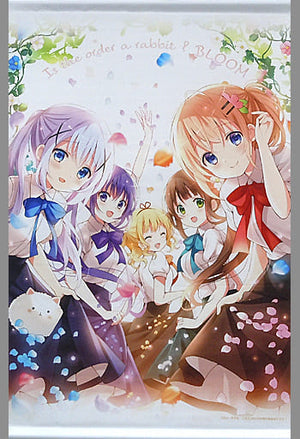 Gathering B2 Tapestry Petal arch Is the Order a Rabbit? BLOOM x Atre Akihabara Tapestry [USED]