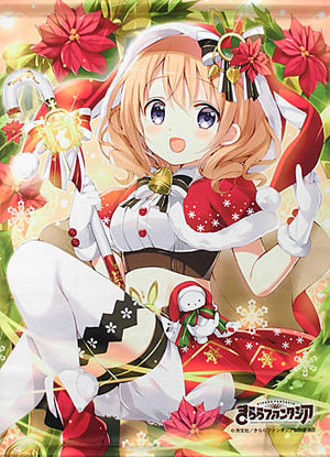 Cocoa Christmas B2 Tapestry E Group Is the Order a Rabbit? Kirara Fantasia 3rd ANNIVERSARY FES. Commemorative Goods Fair Tapestry [USED]