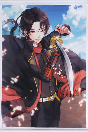 Kashuu Kiyomitsu Second Anniversary Celebration Drawing B2 Tapestry Touken Ranbu -ONLINE- Tapestry [USED]