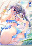 Niimi Sora Newly Drawn B2 W Suede Tapestry PC Soft 9 -nine- Melon Books Paid Bonus Single Item Tapestry [USED]