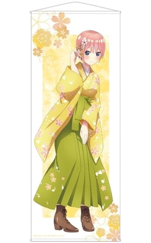 Nakano Ichika Newly Drawn Illustration Sakura Kimono ver. Life-size Tapestry The Quintessential Quintuplets SS Tapestry [USED]