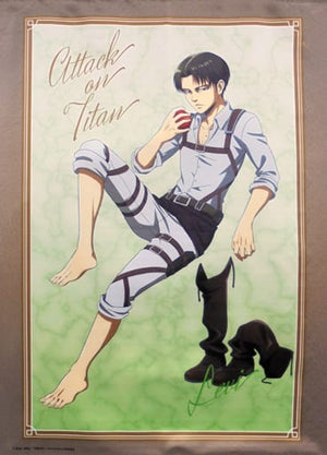 Levi Ackerman Oversized Tapestry Attack on Titan Kuji Mate Prize A-2 Tapestry [USED]