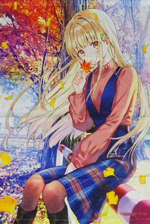 Shiina Mahiru Newly Drawn Light Novel Otonari no Tenshi-sama ni Itsu no Ma ni ka Dame Ningen ni Sareteita Ken Volume 3 Melon Books Limited Edition Included Bonus Single Item Tapestry [USED]