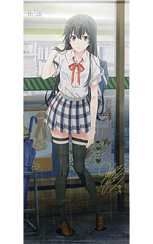 Yukinoshita Yukino Rain shelter Newly Drawn BIG Tapestry Golden Sign ver. My Teen Romantic Comedy SNAFU Climax Tapestry [USED]